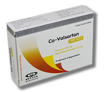 Co-Valsartan 160/12.5mg